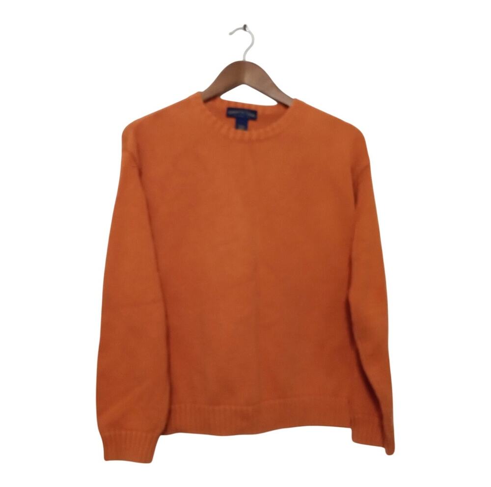 Vtg Charter Club Classics Women's Pullover Crewneck Knit Cotton Sweater SZ M
